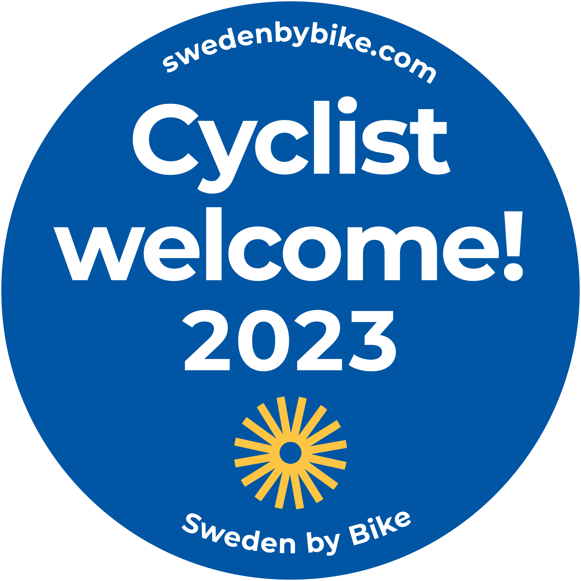 Sweden by bike logo